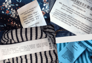 Prendas de vestir, Ropa