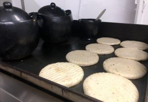 Arepa, Gastronomía, Cocina