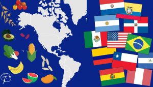 Norte América, Latinoamérica, América Latina, Sur América