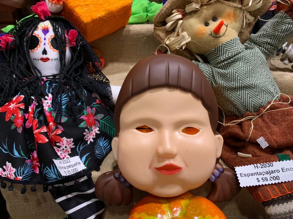 halloween mascaras juego del calamar muñeca