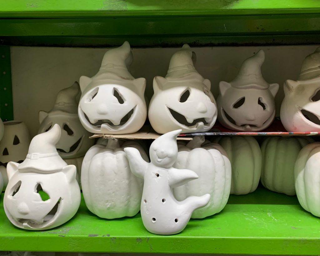 yeso galerias halloween calabazas muñecos