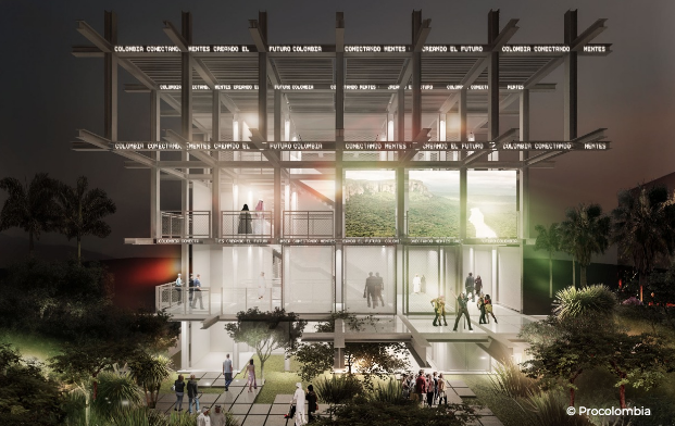 Expo Dubai 2021 Emiratos Arabes Unidos Pabellon Colombia