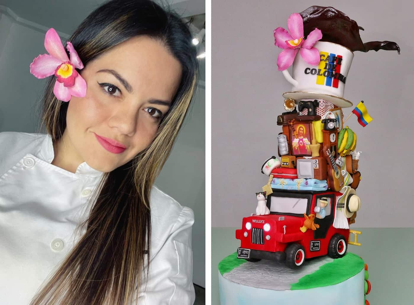 Torta, fondant, Flexi fondant, Carolina Marín Ruiz, Más Colombia