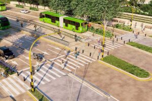 corredor verde Bogotá, Transmilenio por la Séptima, Más Colombia