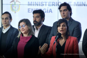 ministra de Minas y Energía, rueda de prensa, Más Colombia