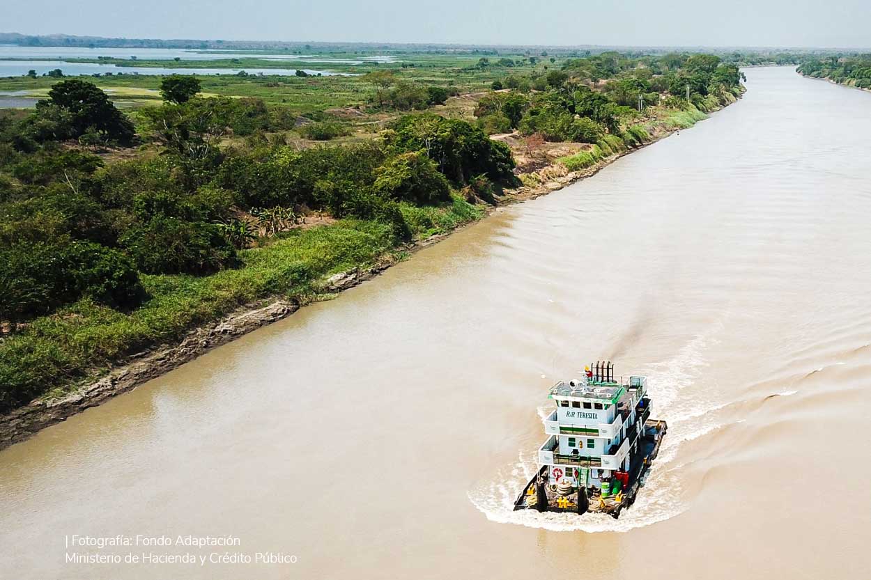 Canal del Dique, río, navegabilidad, embarcación, Más Colombia