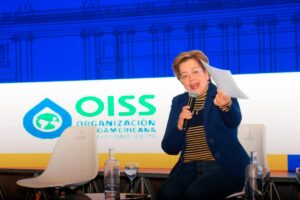 OISS, ministra de Trabajo, Gloria Inés Ramírez, Organización Iberoamericana de Seguridad Social, pensiones, pensiones de colombianos en el exterior, Más Colombia