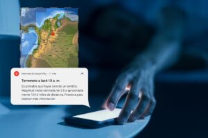 alarma, alarma en la noche, sismo, sismo en Colombia, alerta de terremoto, Más Colombia