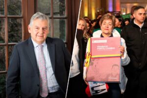 Jaime Alberto Cabal, presidente de Fenalco, ministra del Trabajo, Gloria Inés Ramírez, reforma laboral, radicación de la reforma laboral