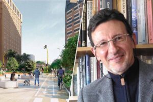 corredor verde de la séptima, Mario Noriega, render diseño urbano, Bogotá, Transmilenio, Más Colombia