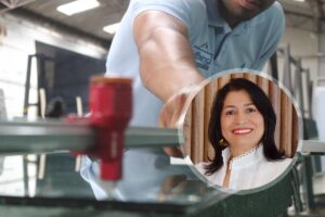 mipymes, vidriería, cortar vidrio, cortador de vidrio, pequeñas empresas, Más Colombia
