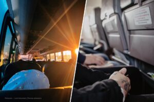 viajar en bus, viajar en avión, viajes terrestres, viajes aéreos, migración en Colombia, Mas Colombia