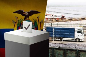 Ecuador, land transportation, elections, Ecuador flag, international trade, Más Colombia