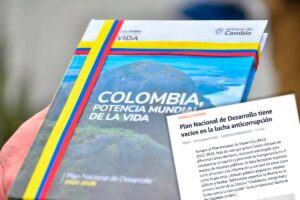 la lucha anticorrupción, plan nacional de desarrollo, PND, Colombia potencia mundial de la vida, Más Colombia