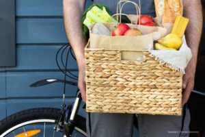 canasta con alimentos, canasta familiar, Más Colombia