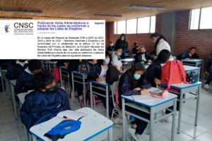 concurso docente, salón de clases, colegio de Colombia, Más Colombia