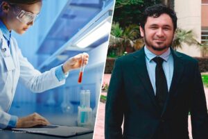 scientific research, scientist, Gabriel Tafur, laboratory, Más Colombia