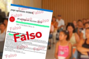 Familias en Acción, fake news, prosperidad social, mensajes falsos, Más Colombia
