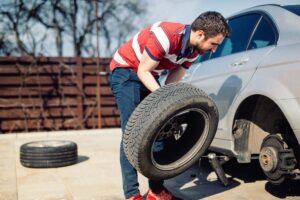 change a tire, Más Colombia