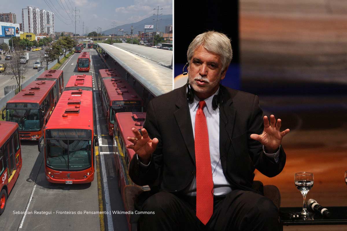“TransMilenio ‘mataría’ Metro” 1 transmilenio, Enrique Peñalosa, brt, buses rojos, sistema de transporte público de Bogotá, Más Colombia