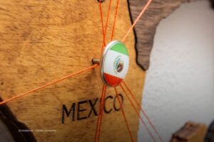 desarrollo industrial de méxico, México, mapa, comercio, industria, economía, Más Colombia
