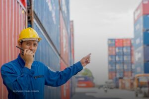 exportaciones, contenedores, obrero, muelle, mercancía, Más Colombia