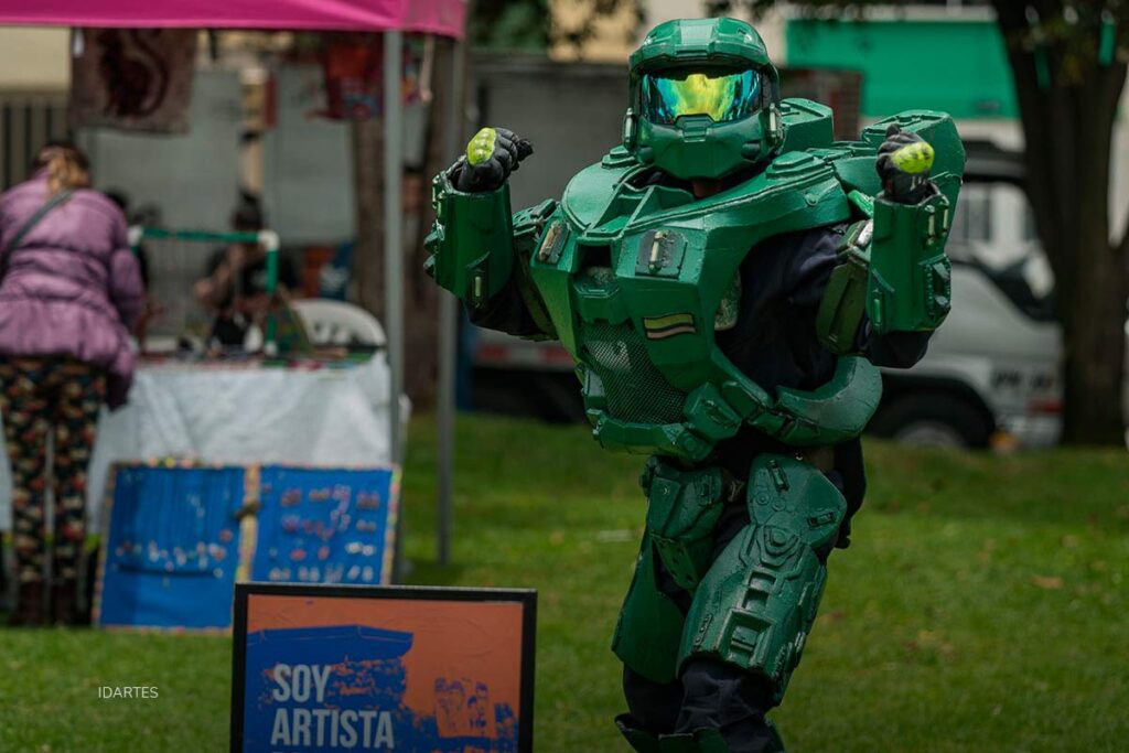 Festival Arte a la KY 2023 se toma Bogotá: conozca cuándo y dónde se realizará este festival gratuito 2 festival arte a la ky 2023, cosplay, interpretación, disfraz, Halo, Jefe Maestro, Más Colombia