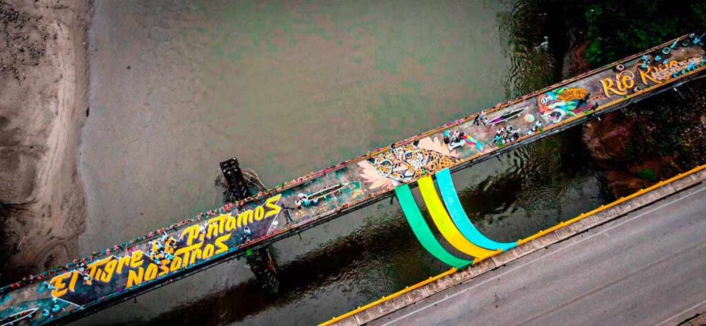 Valle del Guamuez, turismo en Colombia, Río Guamuez, arte urbano, Más Colombia