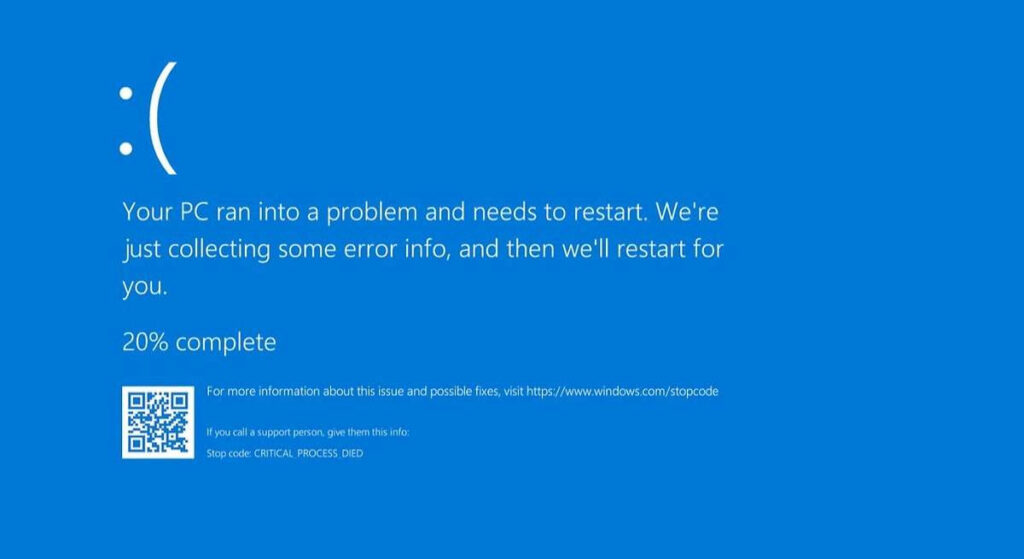 Microsoft reporta fallas mundiales: qué hacer si su pantalla se puso azul 2 1200x655 pantalla azul muerte microsoft 1