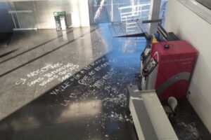 Universidad Nacional, cajeros automáticos vandalizados, Más Colombia