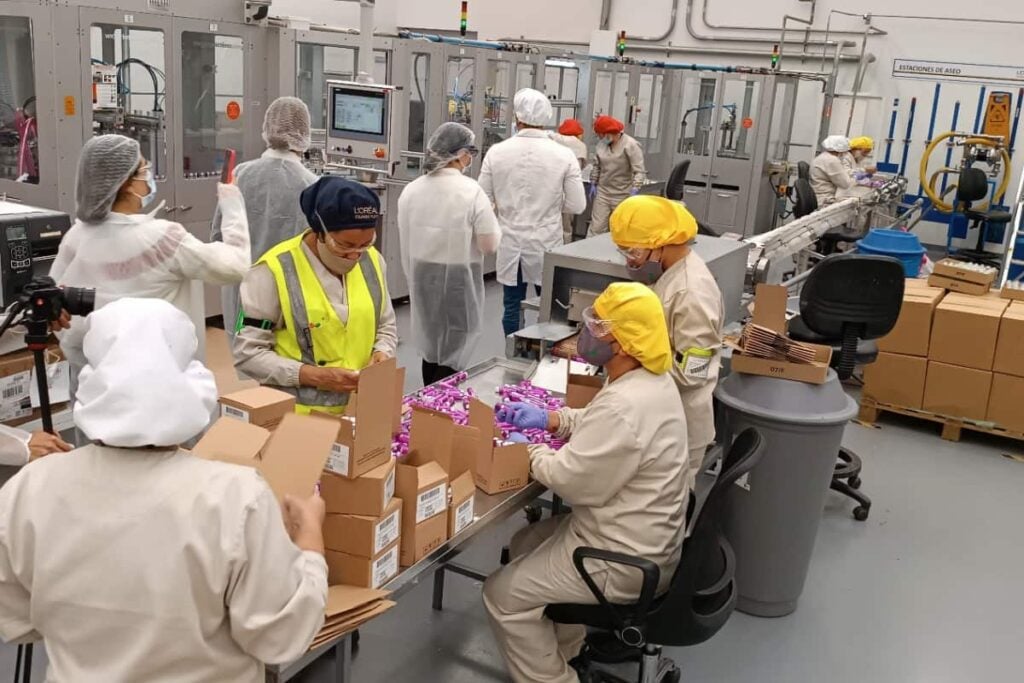 Colombia será el principal centro de producción de maquillaje L'Oréal del mundo 4 maquillaje L'Oréal, planta de producción, Más Colombia