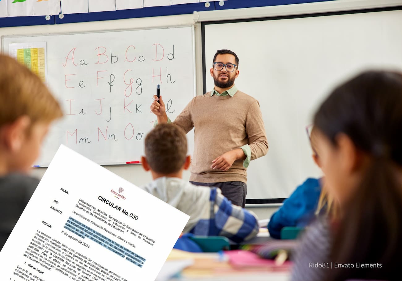 Docentes provisionales podrían mantenerse en sus cargos con nueva circular del MEN sobre estabilidad laboral reforzada 1 Docentes provisionales, Estabilidad laboral reforzada, Más Colombia