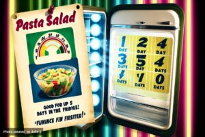 how long be pasta salad good for in the fridge