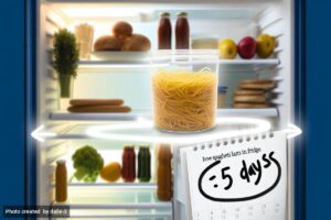 how long be spaghetti good for in the fridge