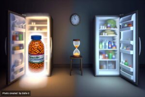 how long can amoxicillin be left out of the fridge