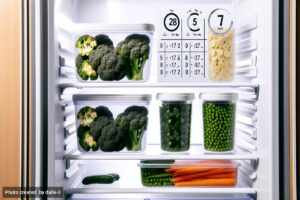 how long can you keep cooked vegetables in the fridge