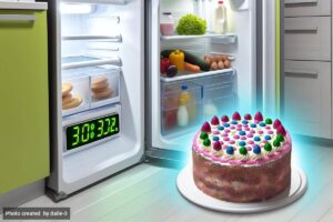 how long do cake last in the fridge