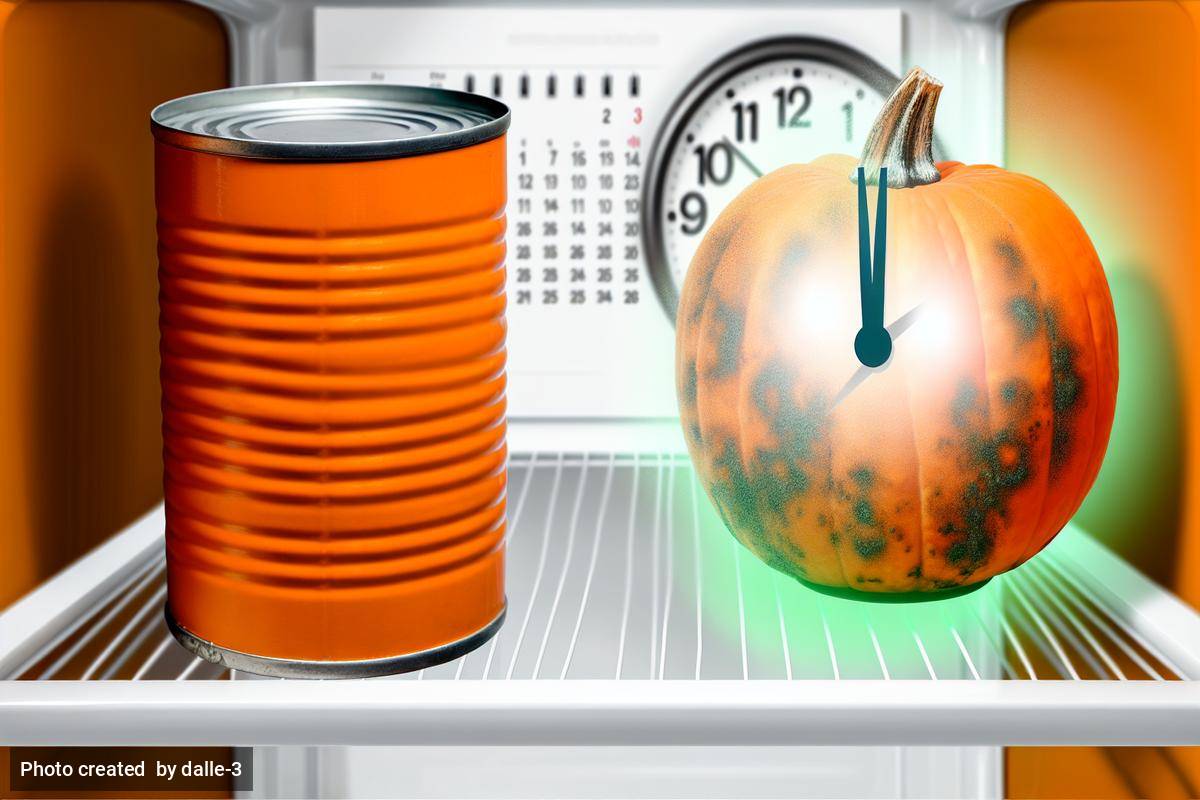 how long do canned pumpkin last in the fridge