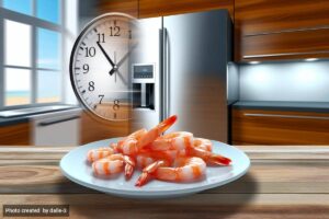 how long do cooked shrimp last out of the fridge