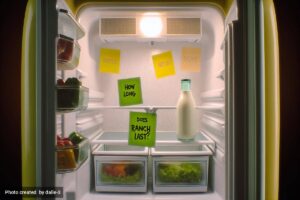 how long do ranch last in the fridge
