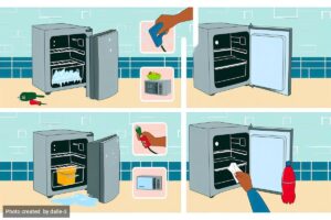 how to defrost a mini fridge