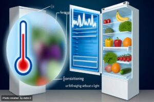 how to tell if fridge be working no light