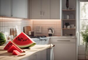 how long can cut watermelon last in the fridge