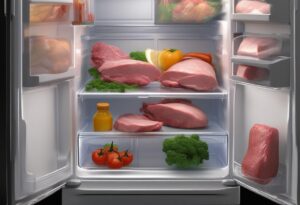 how long can defrosted meat stay in the fridge