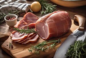 how long can ham stay out of the fridge
