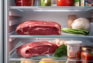 how long can red meat stay in the fridge