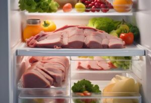 how long cooked pork in fridge