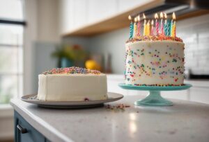 how long do birthday cakes last in the fridge