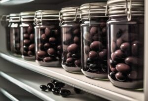 how long do black olives last in the fridge