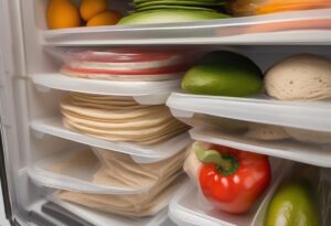 how long do flour tortillas last in the fridge